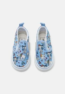 Vans Slip-On Unisex - Trainers - Grey/Blue -Shoe Zone Store a0eccf8330eb4731b51b251daa2d291c