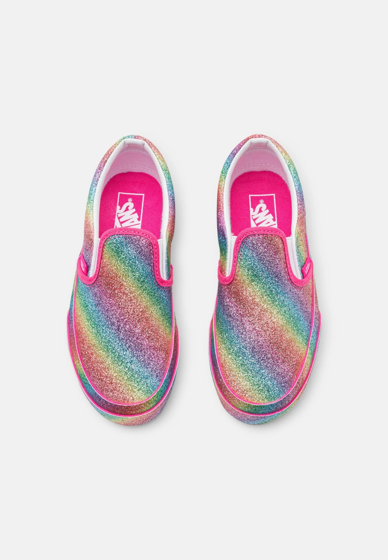 Vans Classic Slip-On Unisex - Trainers - Glitter Rainglow Rainbow 4 Vans Classic Slip-On Unisex - Trainers - Glitter Rainglow Rainbow - Image 4