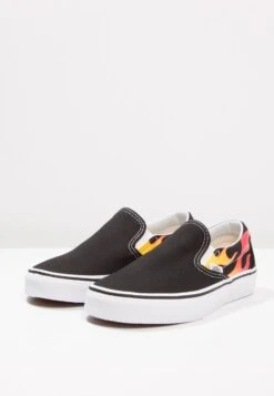 Vans Classic Slip-On- Slip-Ons - Black/True White -Shoe Zone Store a2801f5f07e144b3b4c9218a84d62f57