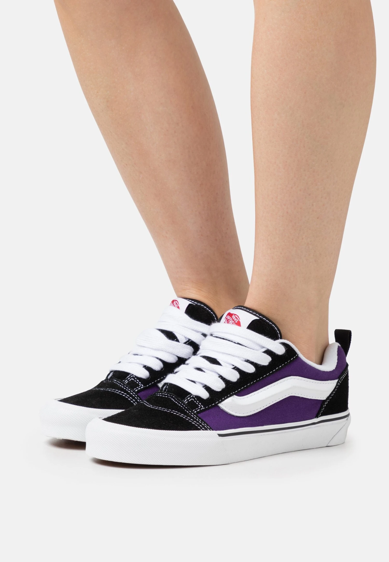 Vans Knu Skool Unisex - Skate Shoes - Black/Purple 1 Vans Knu Skool Unisex - Skate Shoes - Black/Purple