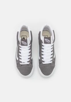 Vans Mid Skool 37 Unisex - High-Top Trainers - Pewter/True White -Shoe Zone Store a5211de3738c402580f7ef4cf94571ca