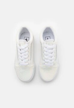 Vans Old Skool Unisex - Trainers - Glitter White -Shoe Zone Store a86b0a8a9e8f4439916ac185d7f8d569