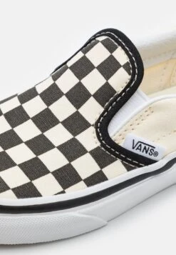 Vans Classic Slip-On Unisex - Slip-Ons - Black/White -Shoe Zone Store a86f88bb2b8e4f18800e023a93ddef90