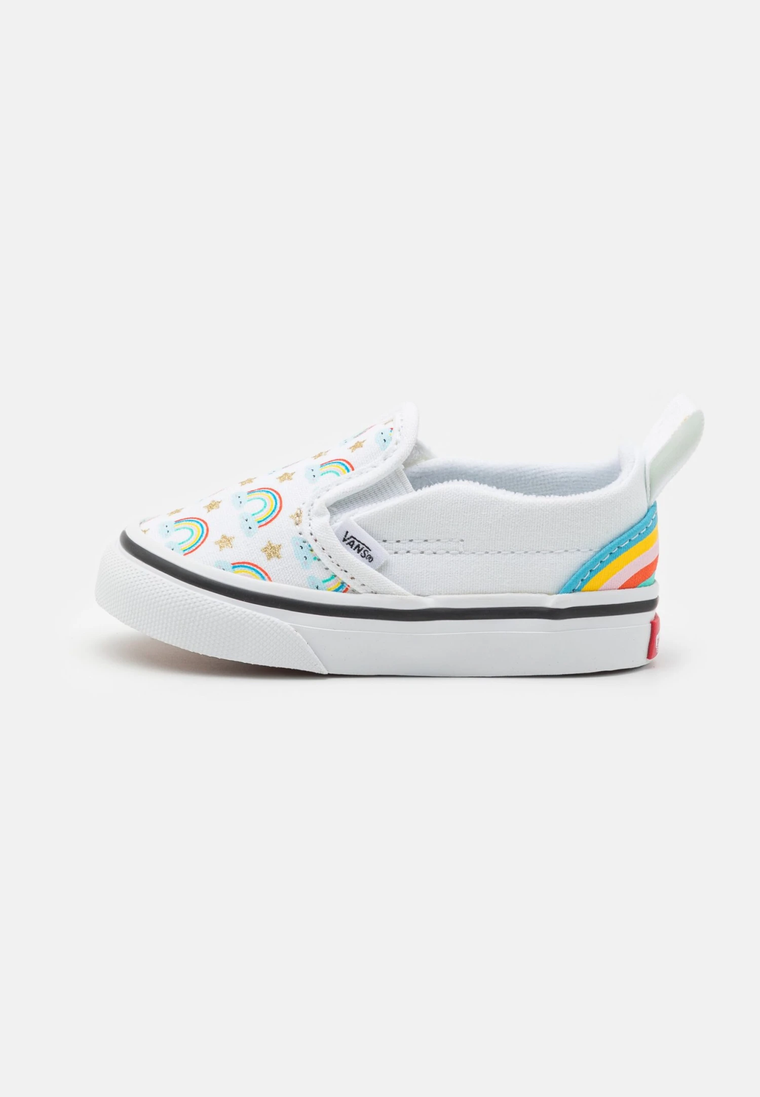 Vans Slip-On Unisex - Slip-Ons - True White/Multi-Coloured 1 Vans Slip-On Unisex - Slip-Ons - True White/Multi-Coloured