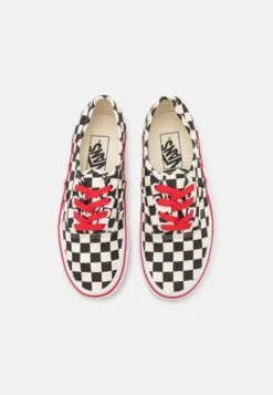 Vans Authentic Bolt Unisex - Trainers - Black/White/Red 9 Vans Authentic Bolt Unisex - Trainers - Black/White/Red -Shoe Zone Store add3bc87eef74c7aa474867b2a99521f