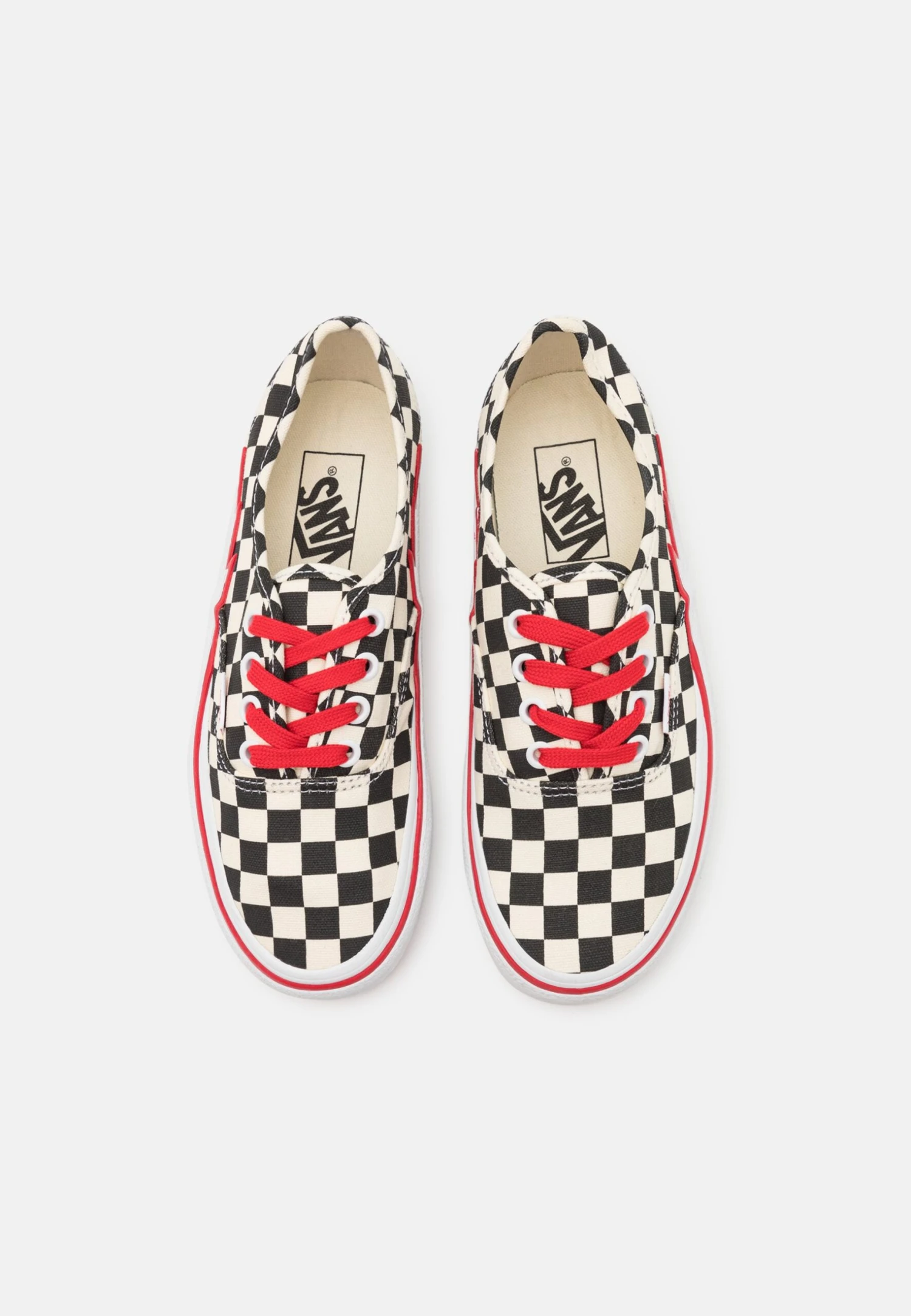 Vans Authentic Bolt Unisex - Trainers - Black/White/Red 4 Vans Authentic Bolt Unisex - Trainers - Black/White/Red - Image 4