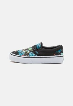 Vans Classic Slip On Unisex - Trainers - Cosmic Glow Black/True White