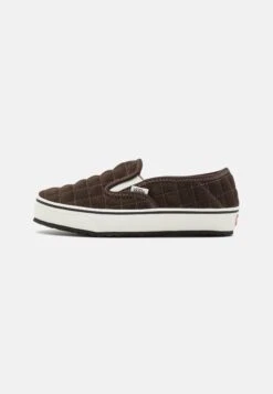 Vans Slip-Er 2 Unisex - Slip-Ons - Brown/Black/Off-White