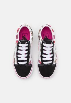 Vans Old Skool Unisex - Trainers - Black/Pink -Shoe Zone Store b10b353e729c491d95dc0ee697f58928