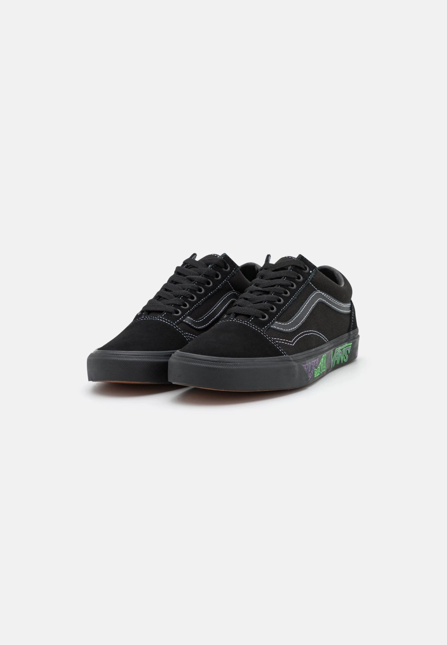 Vans Old Skool Unisex - Trainers - Blackout 3 Vans Old Skool Unisex - Trainers - Blackout - Image 3