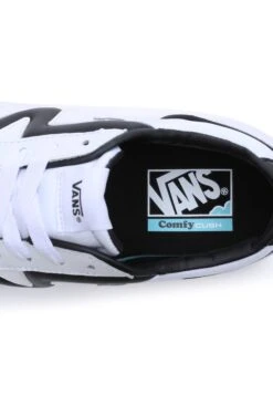 Vans Lowland Unisex - Trainers - Court True White/Black -Shoe Zone Store b82ff2c2de3f4de0a1db40c410b35be5