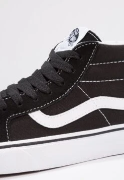 Vans Ua Sk8-Mid Reissue - High-Top Trainers - Black/True White -Shoe Zone Store bcbf948a3c7a49398b37d6dcb244344e