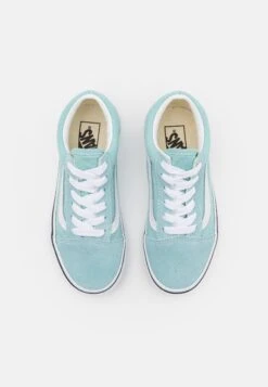 Vans Old Skool- Trainers - Color Theory Canal Blue -Shoe Zone Store becc1a0d5a4045739af9242458c18f60