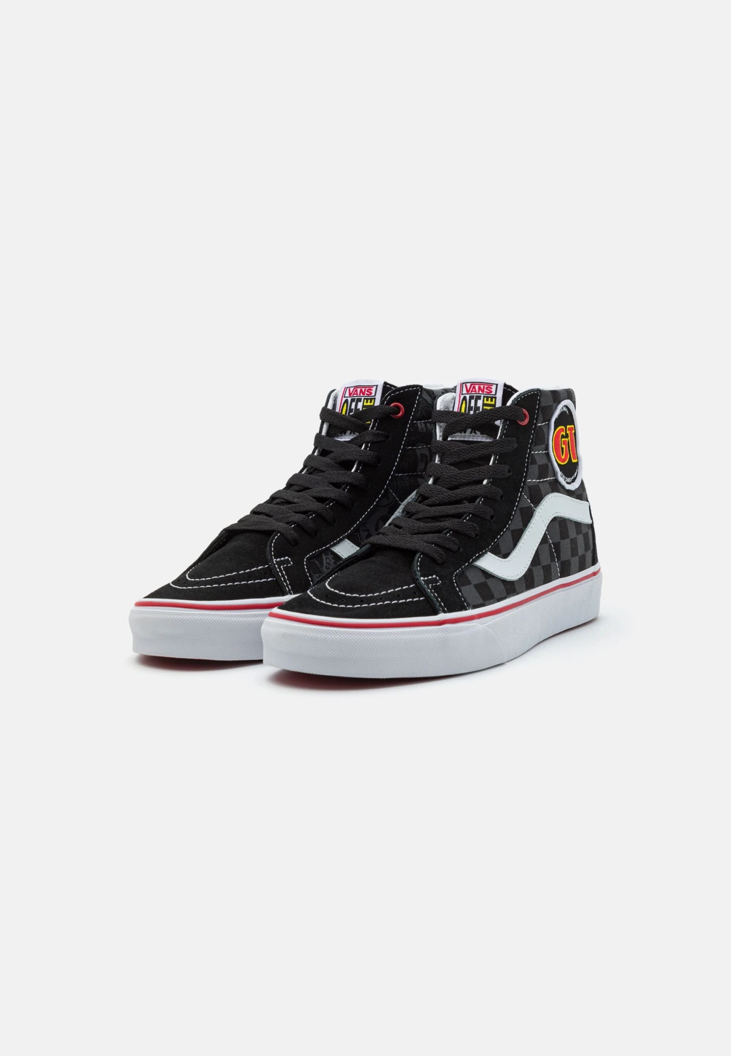 Vans Ua Sk8-Hi Reissue Our Legends Unisex - High-Top Trainers - Dyno Black/Red 2 Vans Ua Sk8-Hi Reissue Our Legends Unisex - High-Top Trainers - Dyno Black/Red - Image 2