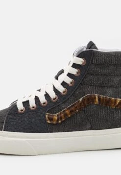 Vans Sk8 Hi Unisex - High-Top Trainers - Black -Shoe Zone Store c50bb24ce6d44fdc977524e543ab008b