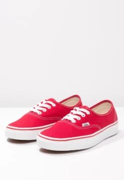 Vans Authentic - Trainers - Red -Shoe Zone Store d773b063f64b453eb2d1f880e60caa15