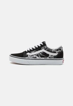 Vans Old Skool Unisex - Trainers - Flames Black/True White