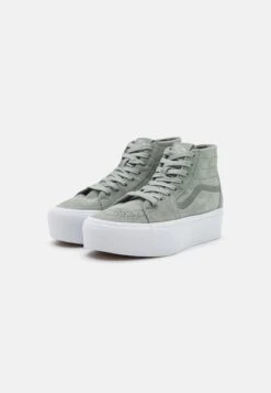 Vans Stackform - High-Top Trainers - Mono Shadow -Shoe Zone Store d97d61efd0904c58851facc06ff71c20