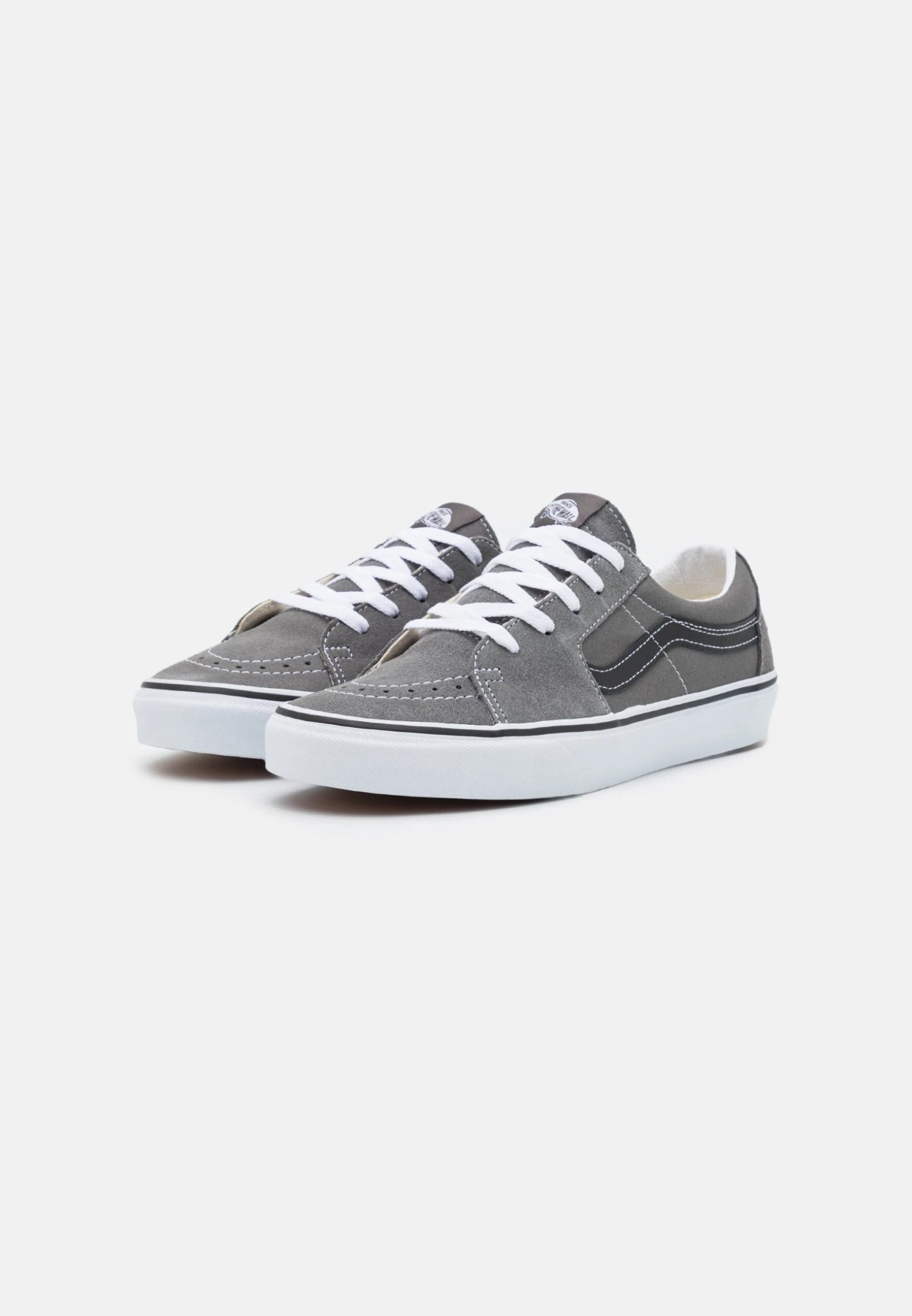 Vans Sk8-Low Unisex - Trainers - Pewter/Black 2 Vans Sk8-Low Unisex - Trainers - Pewter/Black - Image 2