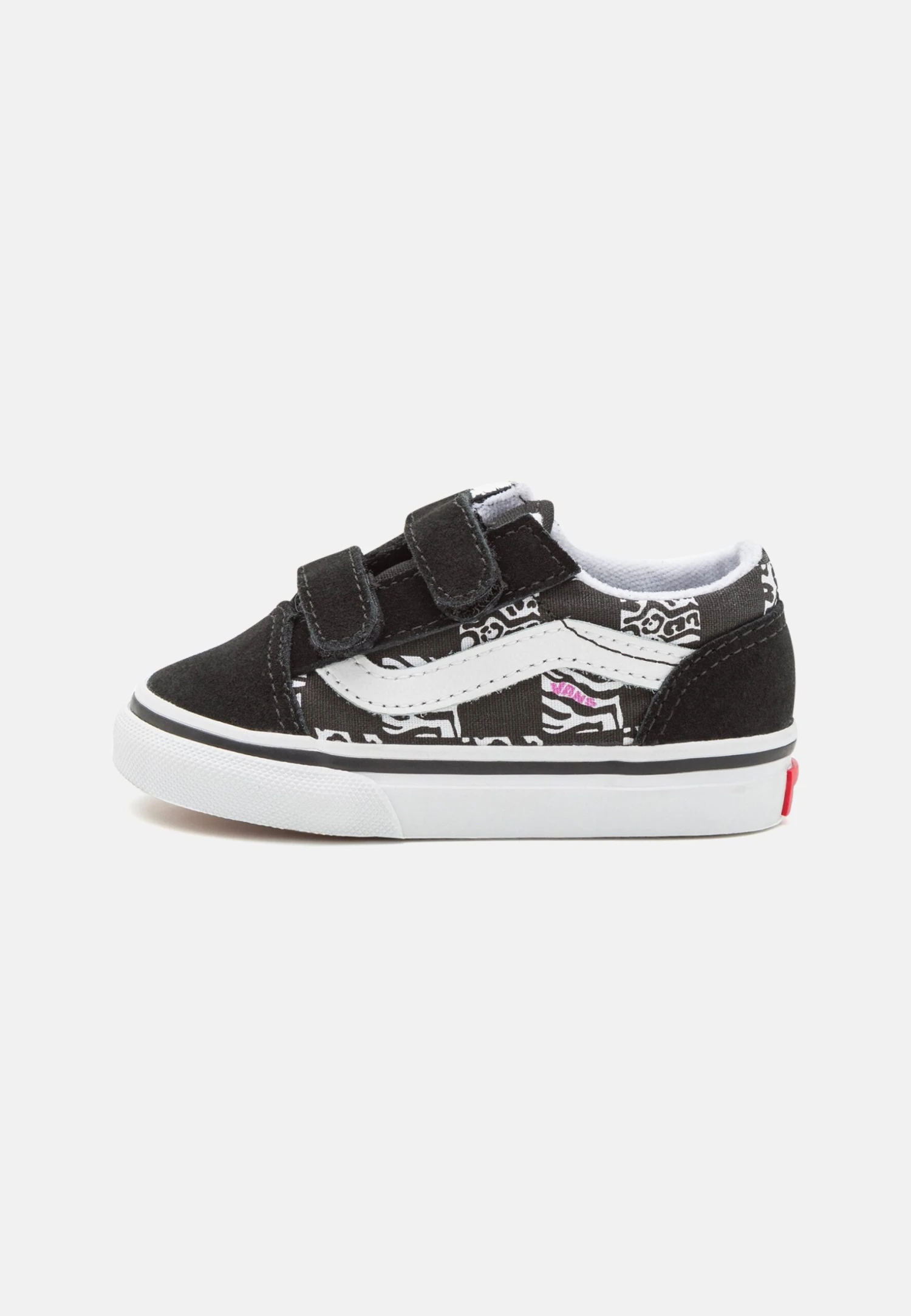 Vans Old Skool Unisex - Trainers - Zebra Daze Black 1 Vans Old Skool Unisex - Trainers - Zebra Daze Black