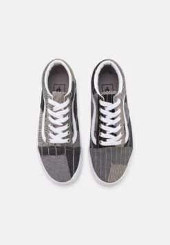 Vans Old Skool Patchwork Unisex - Trainers - Conference Call Suiting Grey -Shoe Zone Store e31b6b9935d443b6b8075429f6669bbc