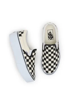 Vans Classic Stackform - Slip-Ons - Black -Shoe Zone Store e33fd4b2ff6f4bf3b20a013959b099b7