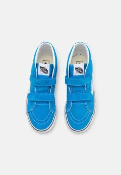 Vans Uy Sk8-Mid Reissue Unisex - High-Top Trainers - Color Theory Brilliant Blue -Shoe Zone Store e4d32ffe01f949259779722a1e8f84c4