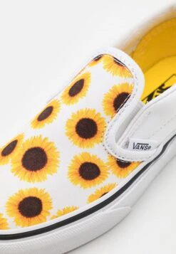 Vans Classic Unisex - Slip-Ons - Yellow/True White -Shoe Zone Store e927e54ad7dd4ad291266e08c2f6d91e