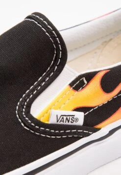 Vans Classic Slip-On- Slip-Ons - Black/True White -Shoe Zone Store ec0229fd88a34f2ea29a1e4e2832ed6f
