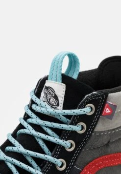 Vans High-Top Trainers - Black/Orange -Shoe Zone Store eec58972a22c4fac9eb06a53a202610c