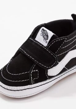 Vans In Sk8-Hi Crib Unisex - First Shoes - Black/True White -Shoe Zone Store efc917333b3e43f6a88e4f483ddef0c7