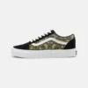 Vans Old Skool Unisex - Trainers - Black/Olive