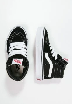 Vans Sk8-Hi Unisex - High-Top Trainers - Black/True White -Shoe Zone Store f2cf97401c9d454fa45146a291f4d636