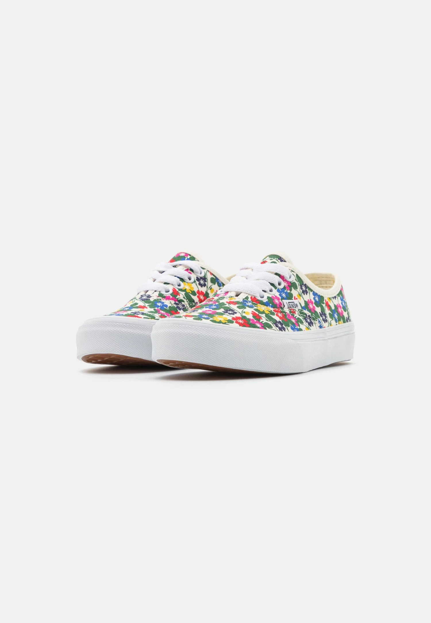 Vans Authentic - Trainers - Floral/White 2 Vans Authentic - Trainers - Floral/White - Image 2