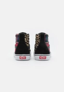 Vans Sk8 Hi Unisex - High-Top Trainers - Tartan/Black -Shoe Zone Store f4cd38ed135749058b223336cdab2bd4