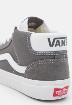 Vans Mid Skool 37 Unisex - High-Top Trainers - Pewter/True White -Shoe Zone Store fb6319c2fac6448f988d8b1790c0b1b3